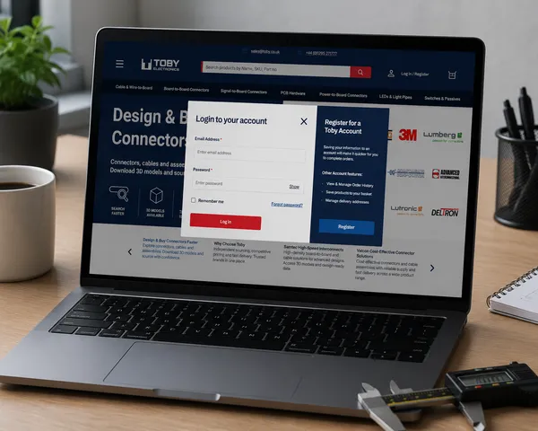 Toby Electronics website launch image