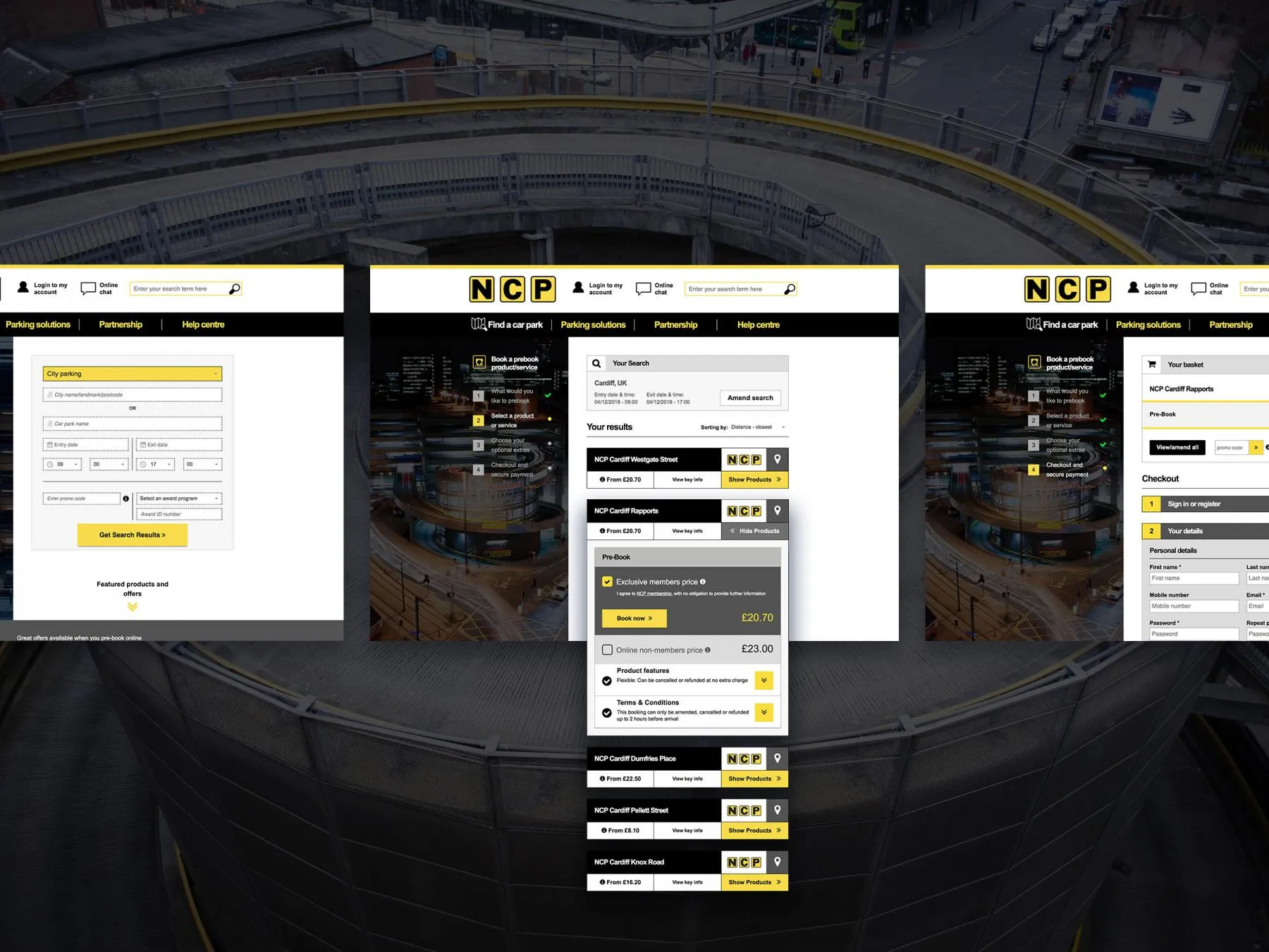 NCP portal Screenshot