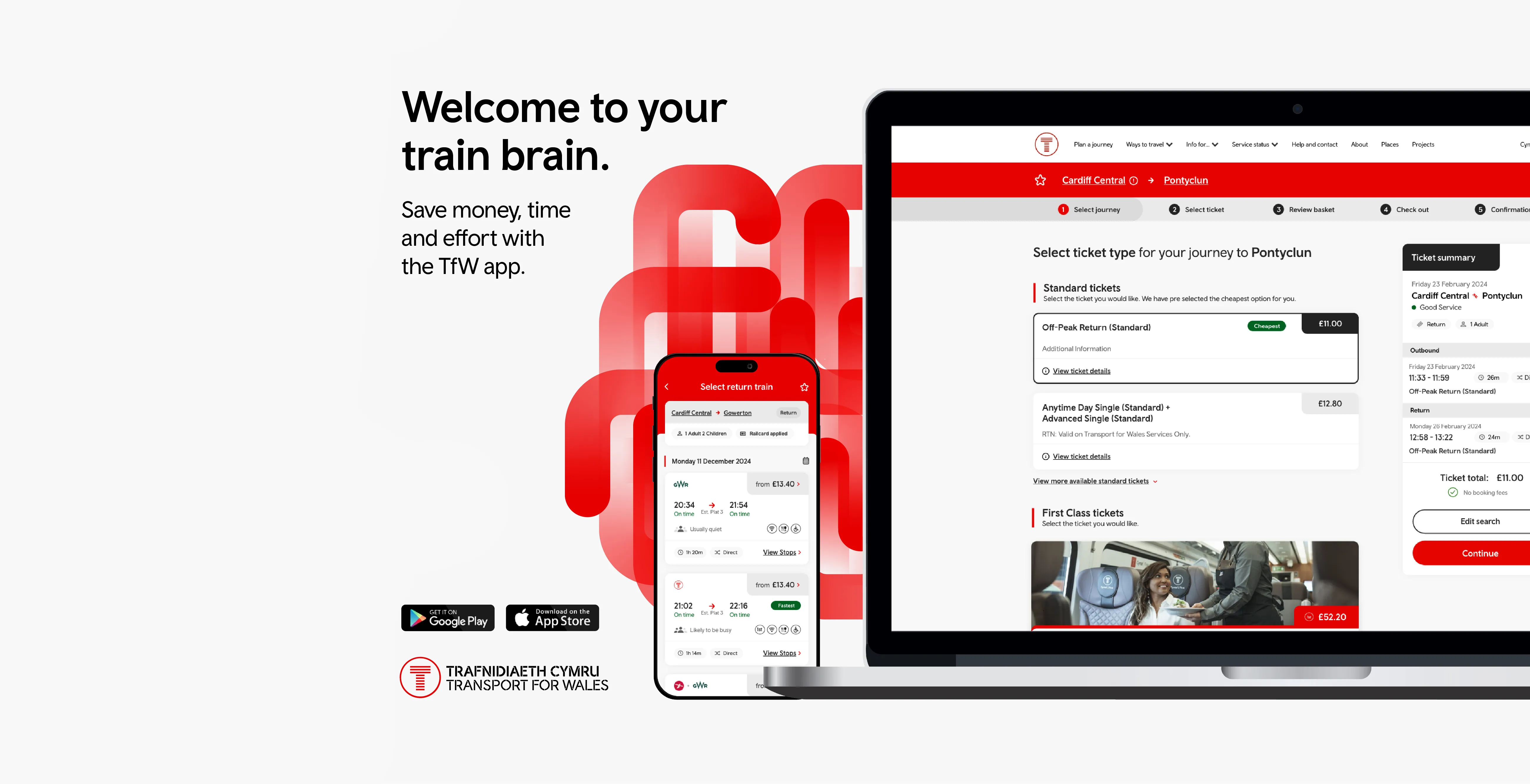 Transport for Wales App Presentations