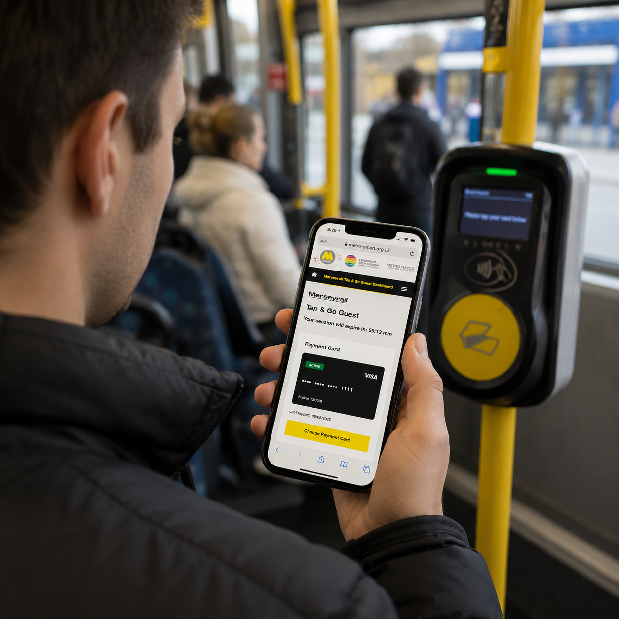Merseytravel App Screenshot