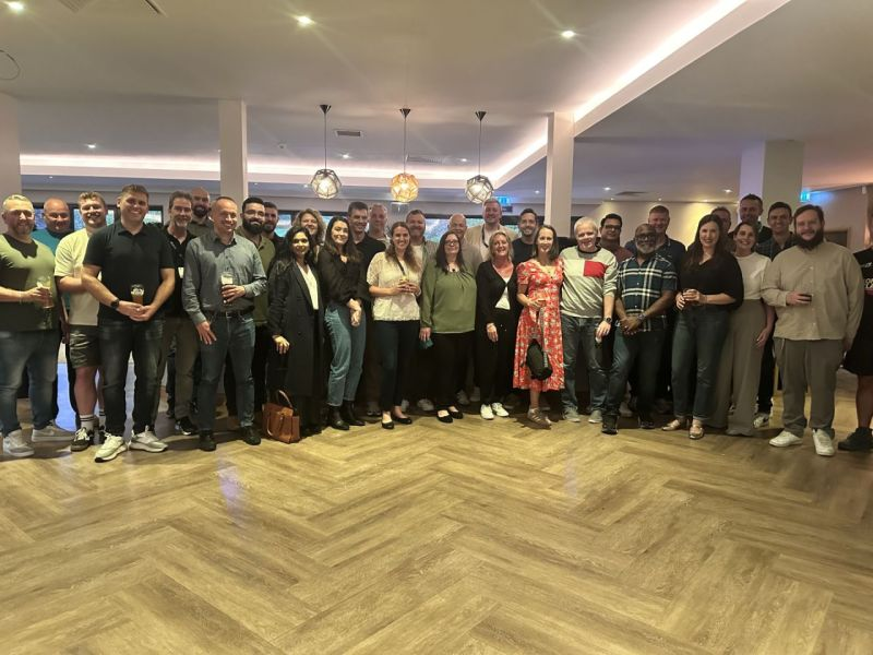 Colleagues from across Vesta Software Group gathered at the Back to Basics event