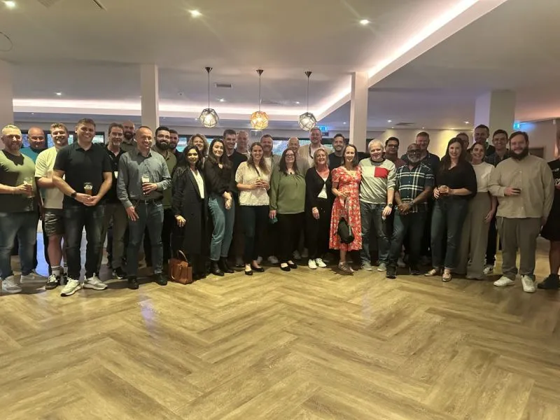 Colleagues from across Vesta Software Group gathered at the Back to Basics event